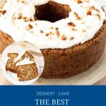 Pinterest image for humming bird cake recipe.