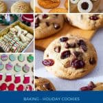 Pinterest image Holiday recipes for Christmas.