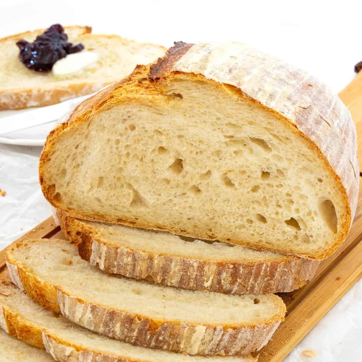 Sourdough bread with all-purpose flour