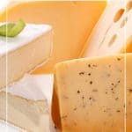Pinterest image for freezing cheese.