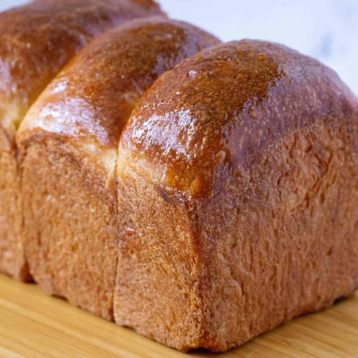 A sourdough bread on the table.
