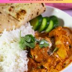 Pinterest image for Chicken Tikka Masala Restaurant Quality Recipe.