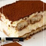 Pinterest image for making tiramisu.