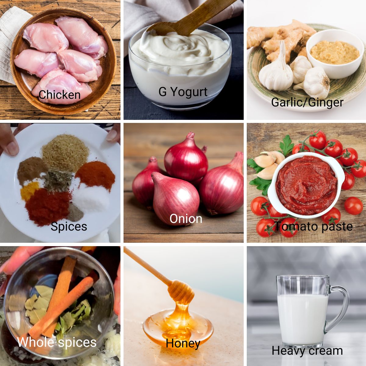 Pinterest image for Chicken Tikka Masala Restaurant Quality Recipe.