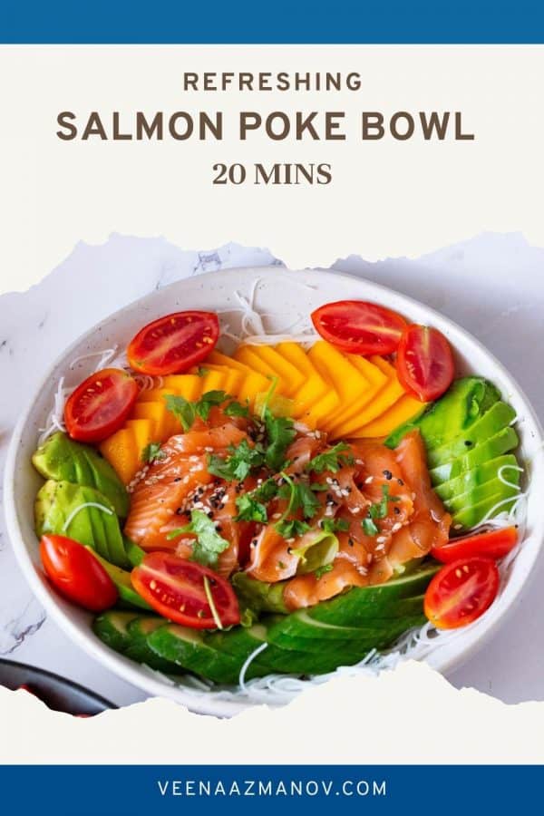 How To Make A Salmon Poke Bowl   Quick And Health - 66