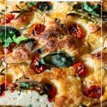 Pinterest image for Focaccia with Sourdough Starter.