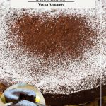 Pinterest image for chocolate torte.