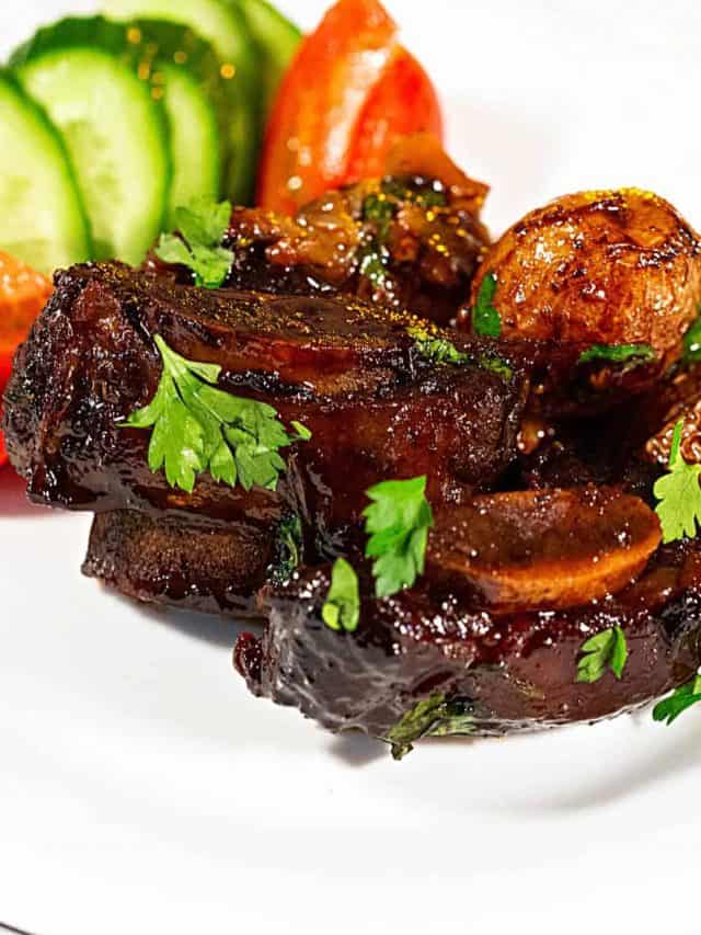 Braised Short Ribs In Red Wine