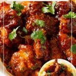 Pinterest image for Chinese Chicken with Sweet Sour Sauce.