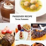 Pinterest image for Jewish Passover Recipes.