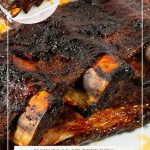 Pinterest image for ribs from Beef Back.