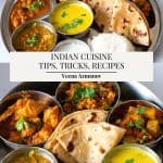 Pinterest image for Indian cooking - recipes Tips and Tricks.