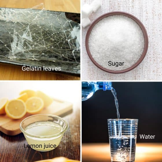 How to Make Clear Neutral Glaze or Gelatin Glaze Recipe Veena Azmanov