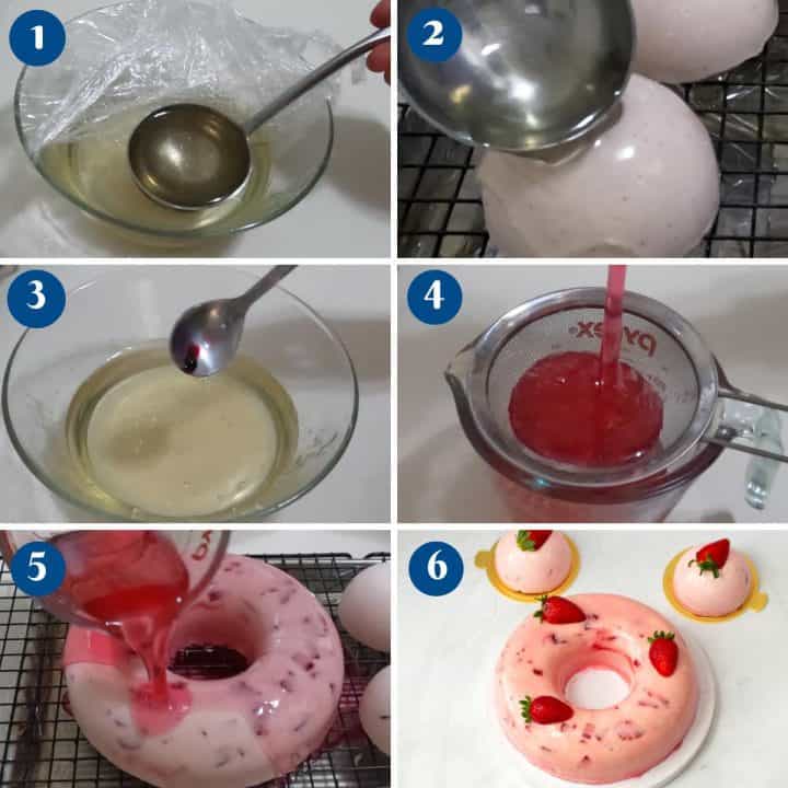 How to Make Clear Neutral Glaze or Gelatin Glaze Recipe Veena Azmanov