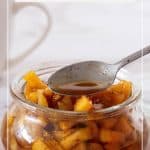 Pinterest image for apple pie filling.