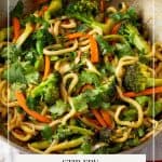 Pinterest image for ramen noodles.