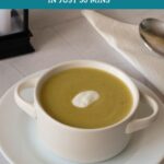 Pinterest image for Split Pea Soup Recipe.