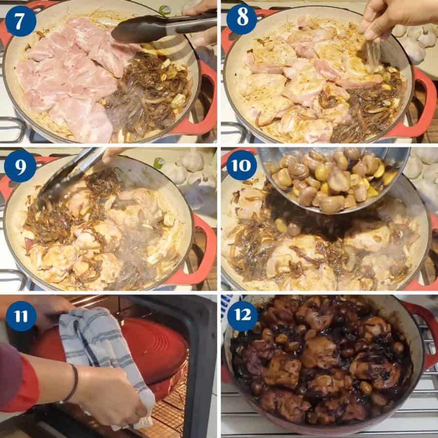 Fall in Love with Chestnut Chicken and Caramelized Onions Veena Azmanov