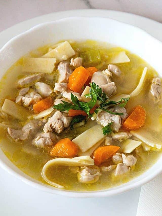 Recipe for Chicken Noodle Soup