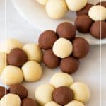 Pinterest image for flower cookies.