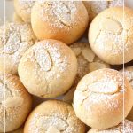 Pinterest image for Marzipan Cookies Recipe.