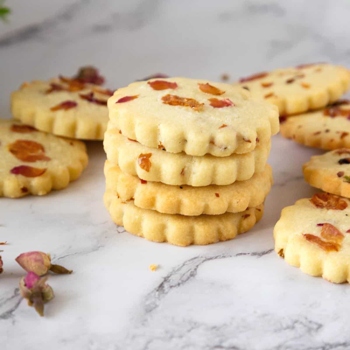 The Surprising Secret Ingredient for Irresistible Rose Shortbread Cookies - 24