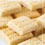 Pinterest image for Scottish Shortbread Recipe.