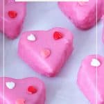 Pinterest image for heart Valentine's Day bounty coconut candy.