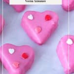 Pinterest image for heart Valentine's Day bounty coconut candy.