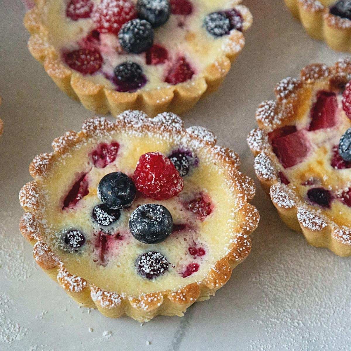 Making the Perfect Berry Cheesecake Tarts   Step by Step - 39