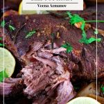 Pinterest image for beef pot roast in oven.