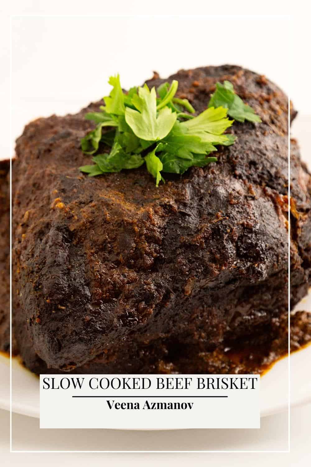 Slow Cooked Beef Brisket - Easy Recipe