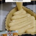 Pinterest image for Frangipani Filling.