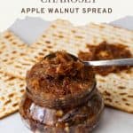 Pinterest image for charoset.
