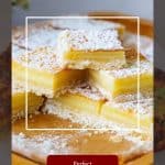 Pinterest image for Lemon Bars Recipe.