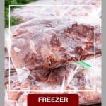 Pinterest image for Freezing Food the Right Way.