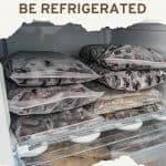 Pinterest image for Refrigeration 101. Foods that must or must not be put in the fridge.