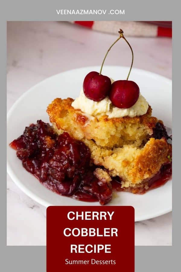 Delicious Cherry Cobbler Recipe  Sweet Tart Goodness - 72