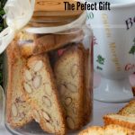 Pinterest image for Biscotti with Crispy Almonds.
