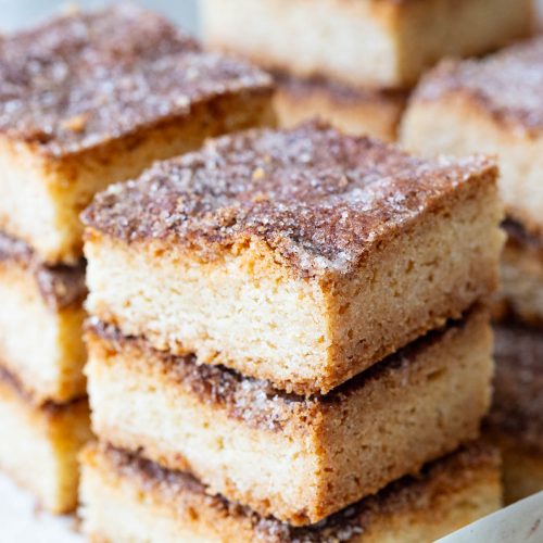Churros Bars on the table .