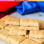 Pinterest image for Shortbread Recipe.