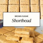 Pinterest image for Shortbread Recipe.