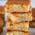 Pinterest image for Classic Blondies Recipe.