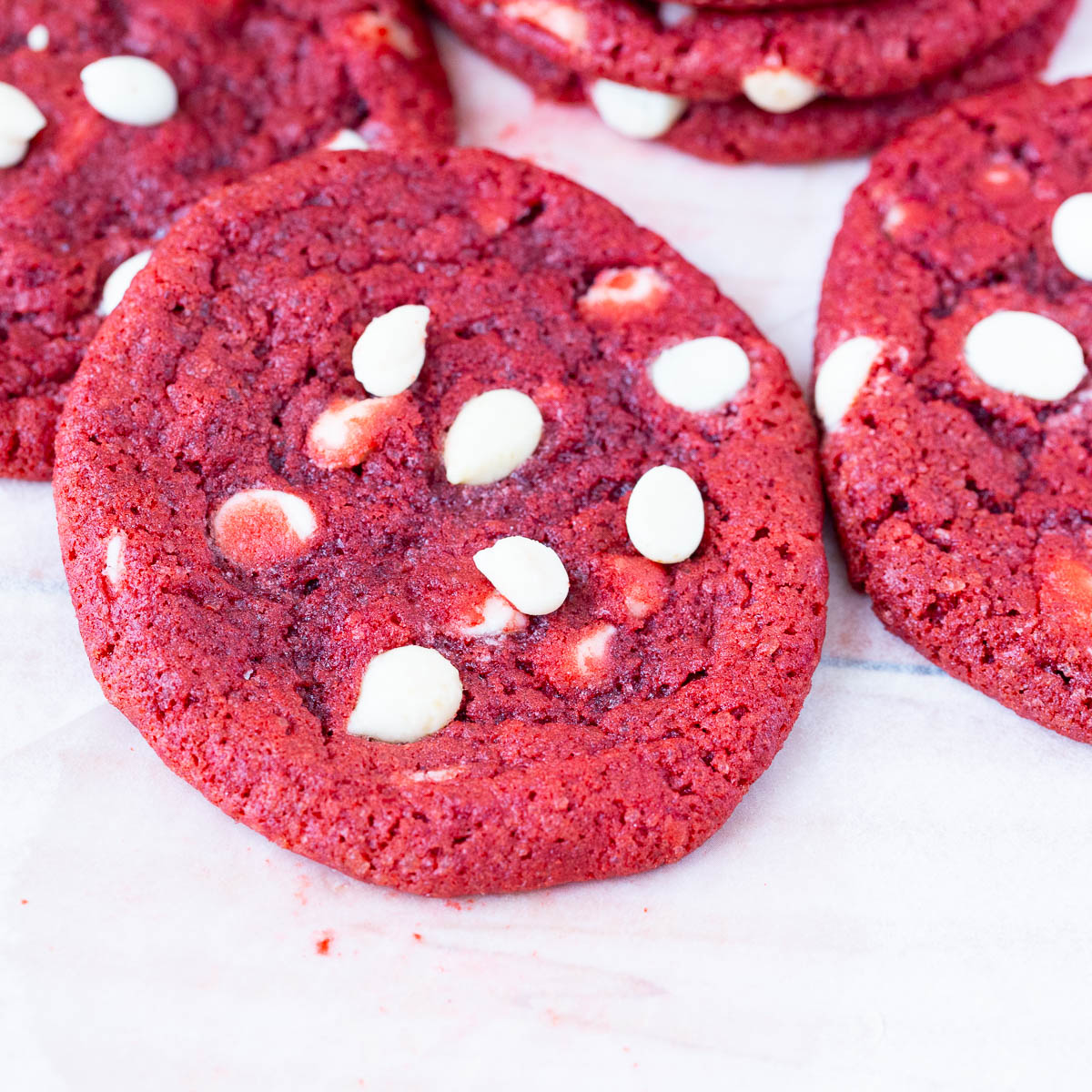 Chocolate Chip cookies on the table.