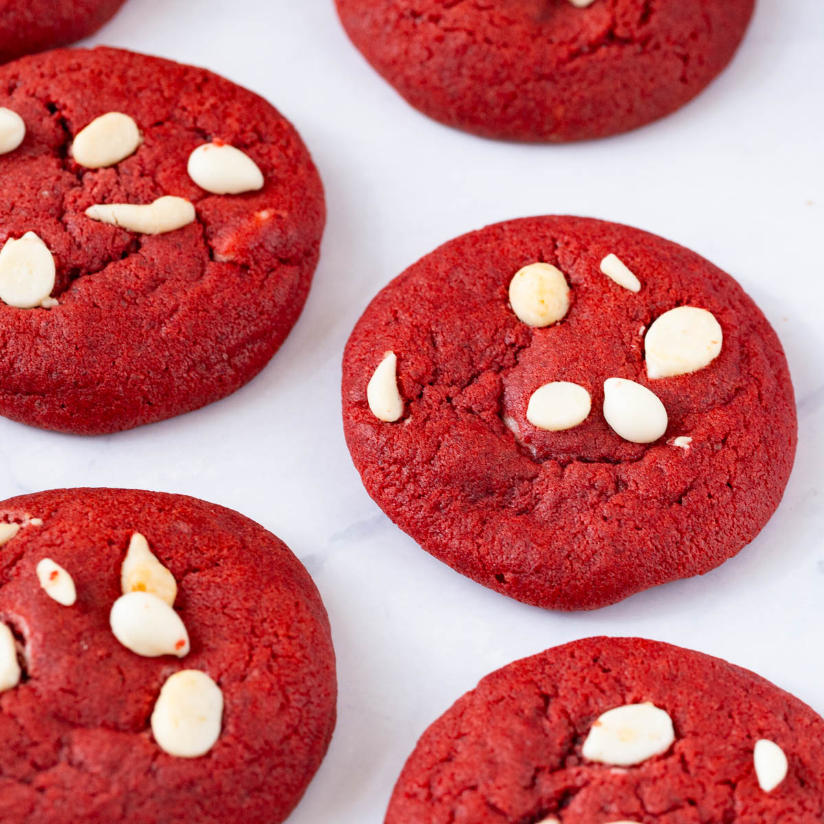 Delicious Soft And Chewy Red Velvet Sugar Cookies Recipe - Veena