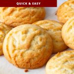 Pinterest image for Soft Amish Cookies Recipe.