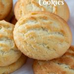 Pinterest image for Soft Amish Cookies Recipe.
