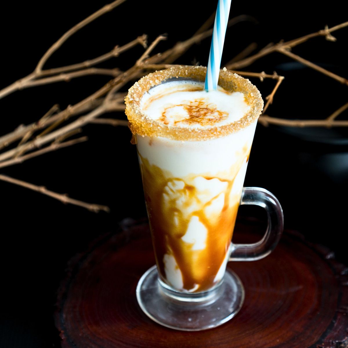 Pinterest image for Eggnog Cocktails.