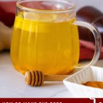 Pinterest tea for Ginger Lemon Turmeric Tea.