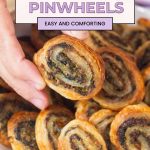 Pinterest image for Spinach Pinwheels Appetizers